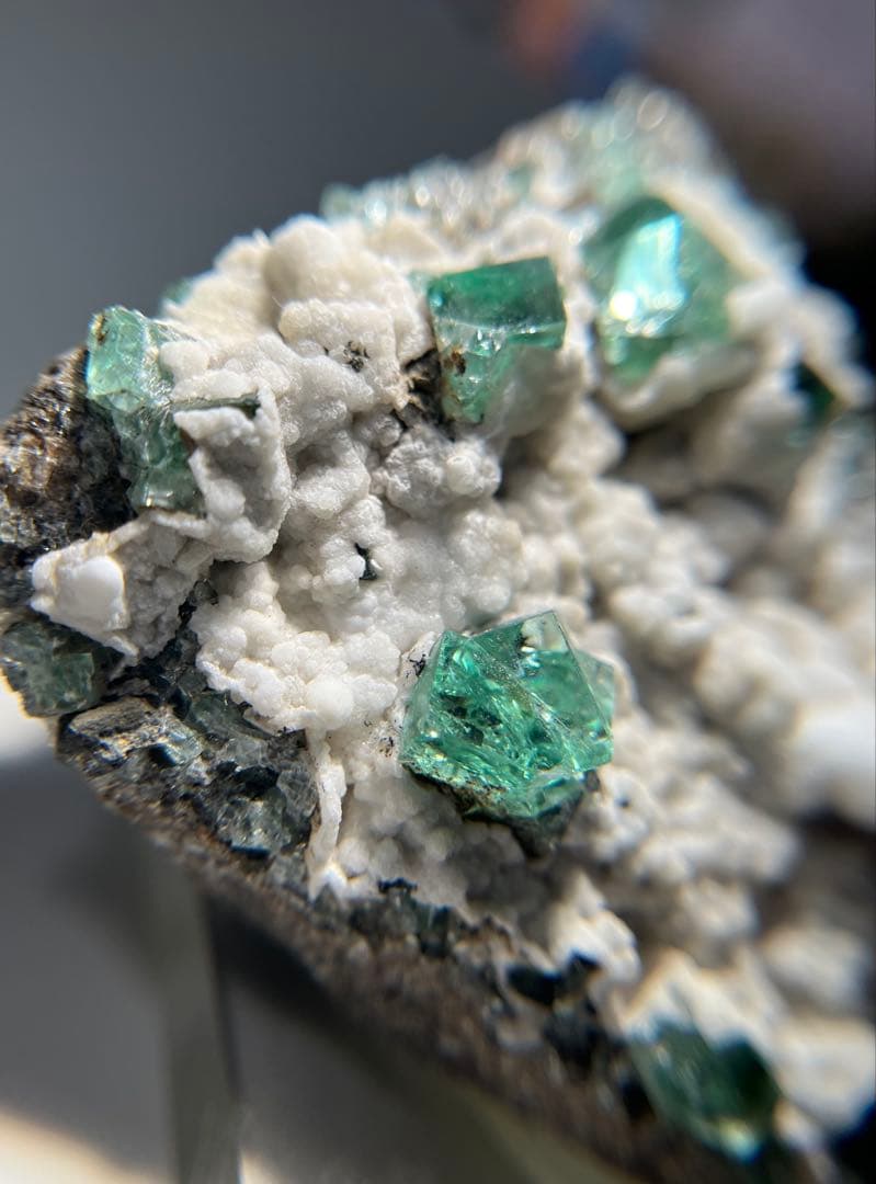 Diana Maria産　フローライト　蛍石　原石　fluorite 鉱物