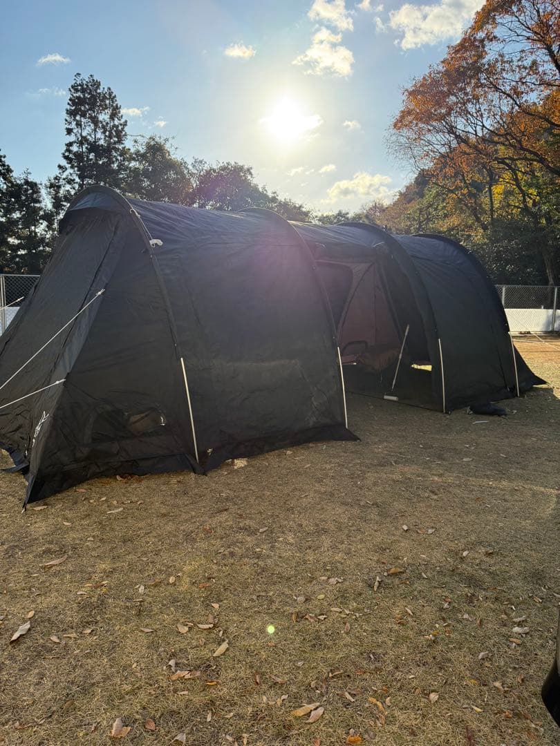 DODカマボコテント3M黒色美品最終値下げ