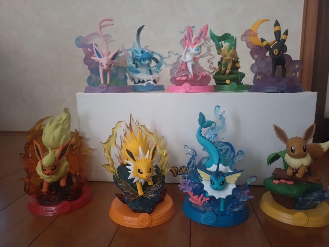 ポケモン ブイズ フィギュア　9体セット