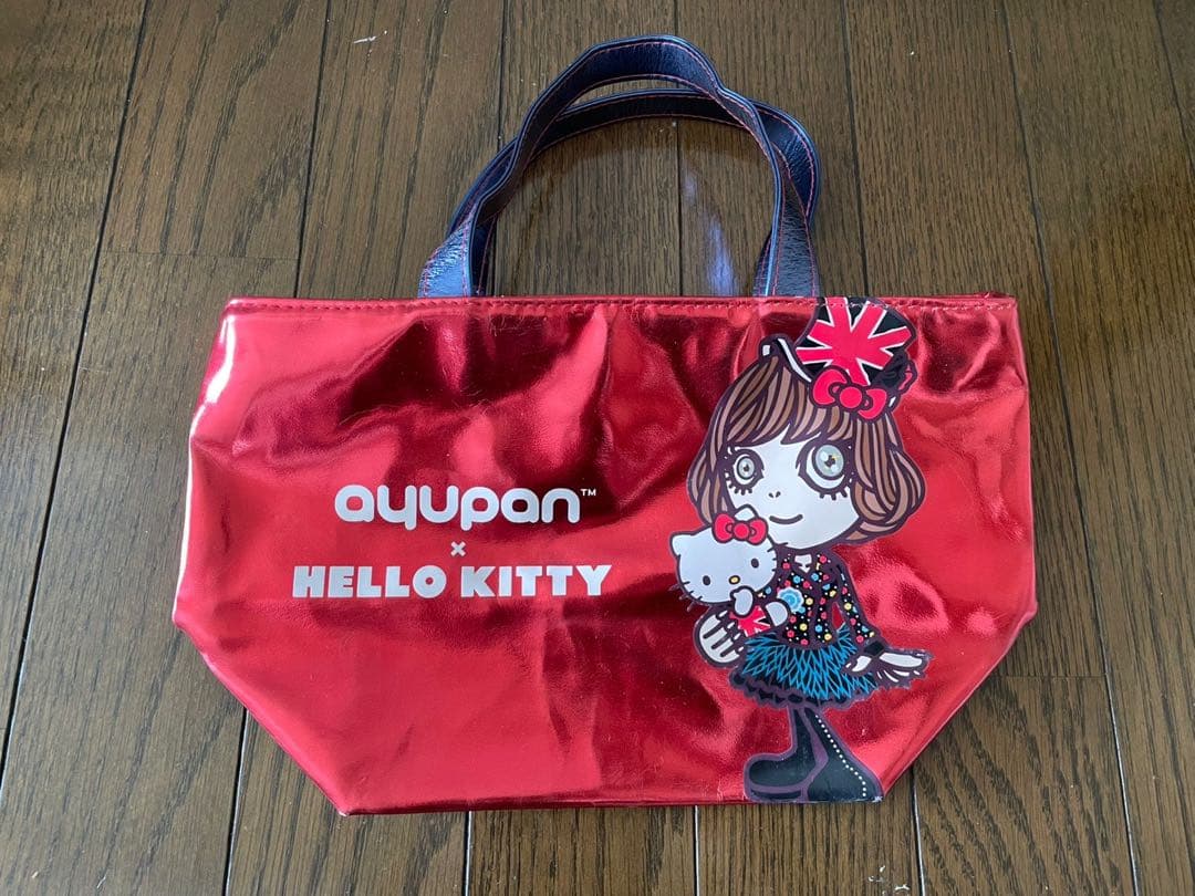 浜崎あゆみ あゆぱん ハローキティ トートバッグ ランチバッグ 激レア 希少