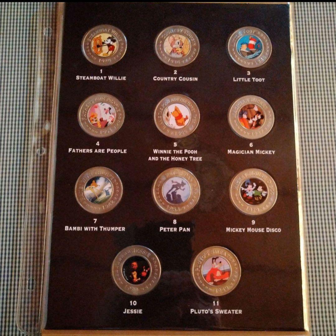 ディズニーTHE DISNY DECADES  COINS 51枚セット