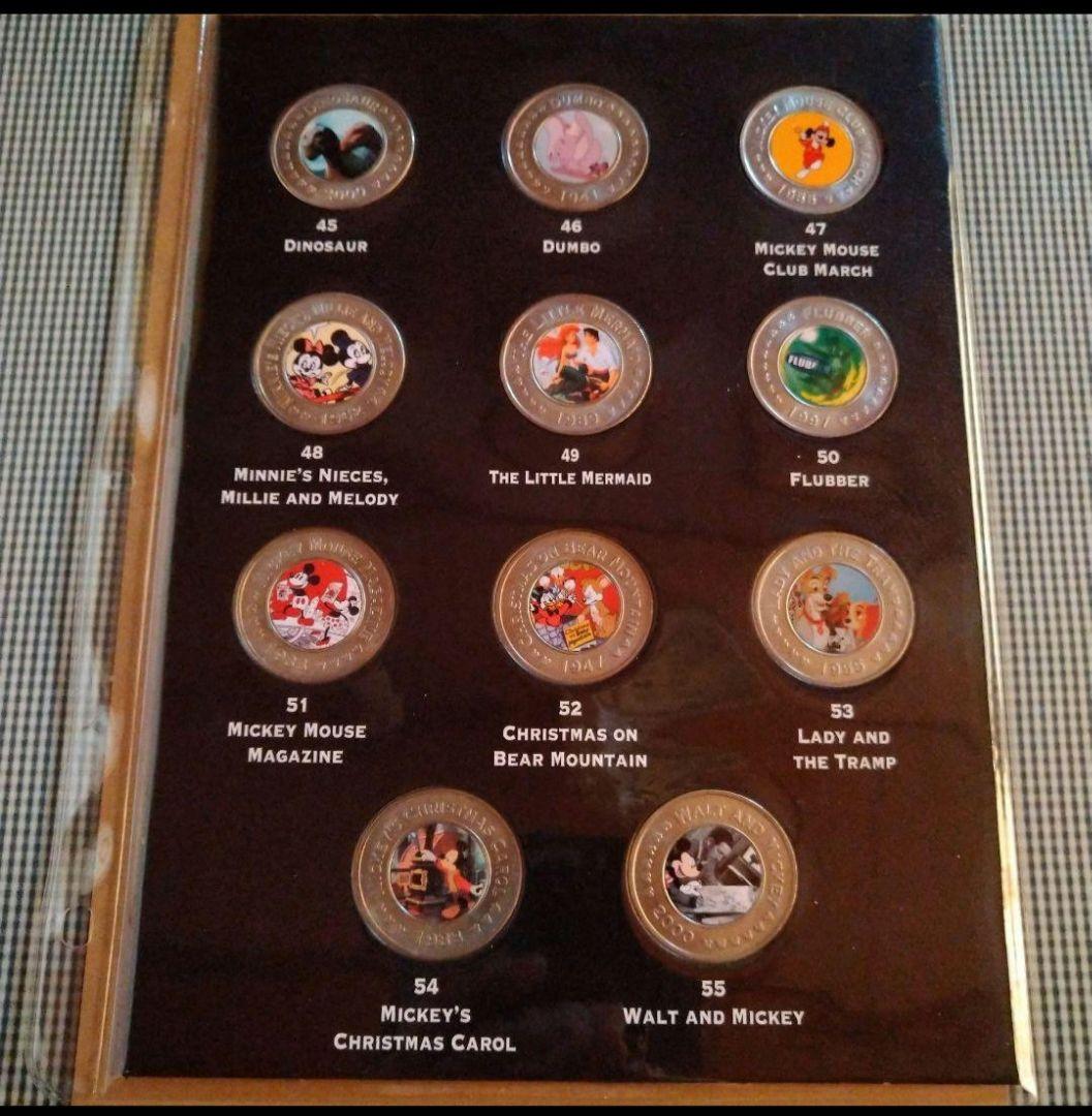 ディズニーTHE DISNY DECADES  COINS 51枚セット