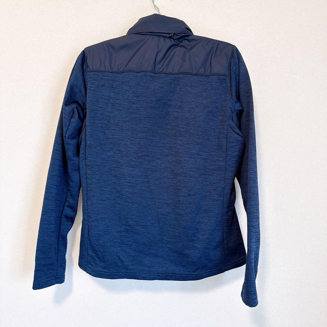 新品　Babolat ネイビー ジップアップジャケット　レディース　M　テニス