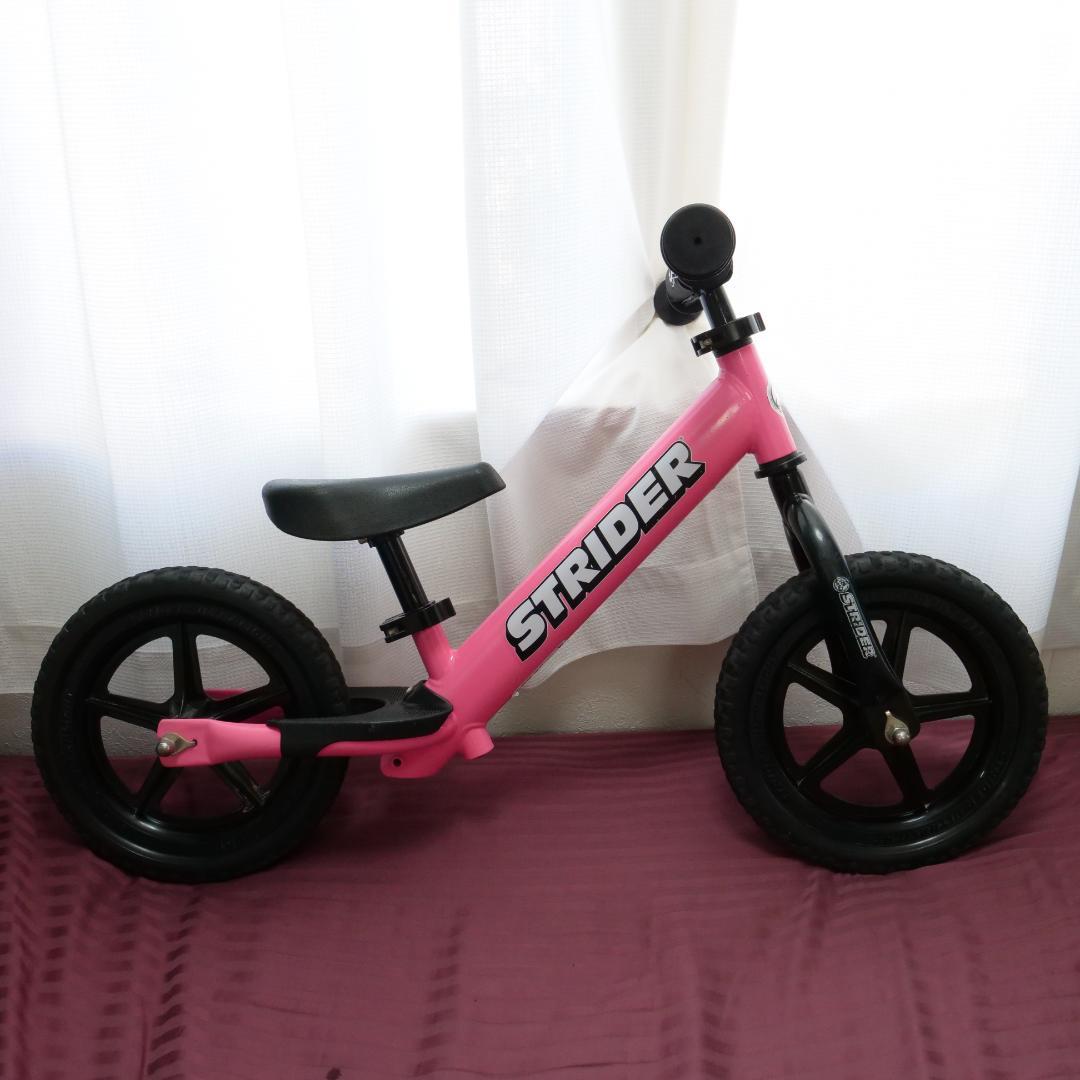 極美品✨ ストライダー STRIDER スポーツモデル 12インチ ピンク