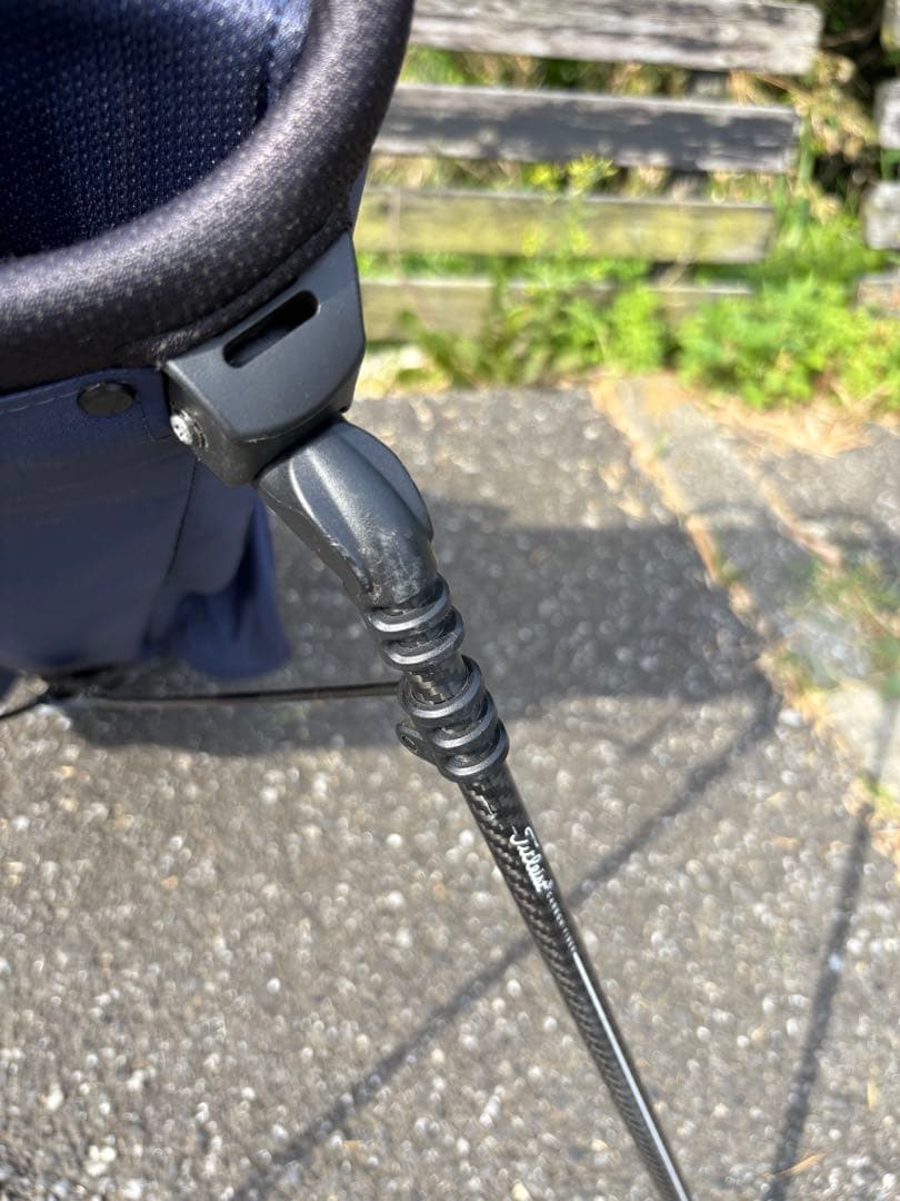 Titleist ネイビー ゴルフバッグ スタンド式