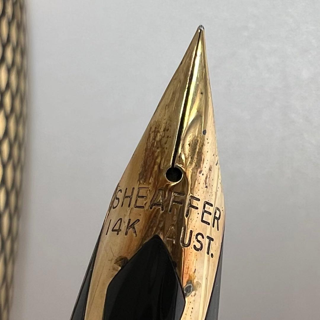 シェーファー　ペン先14K 万年筆　13cm 22.1g 東K8-0111☆2F