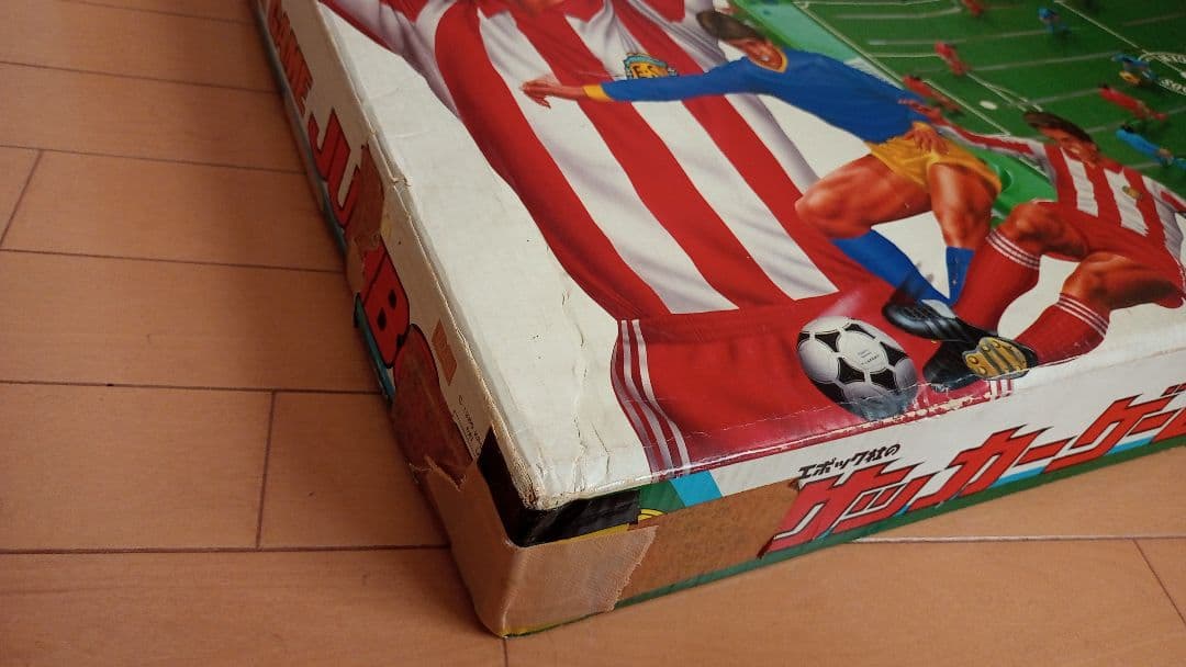 #ボードゲーム　#サッカー　#昭和レトロ　古さが味わい深いです