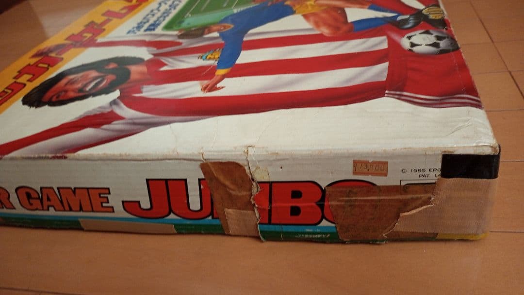 #ボードゲーム　#サッカー　#昭和レトロ　古さが味わい深いです