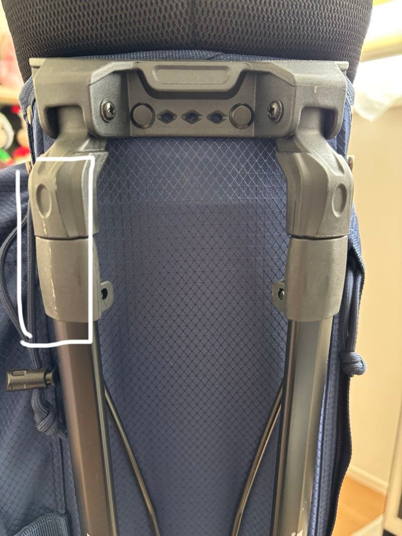 BRIEFINGブリーフィングゴルフ　キャディバッグ CR-7 極美品