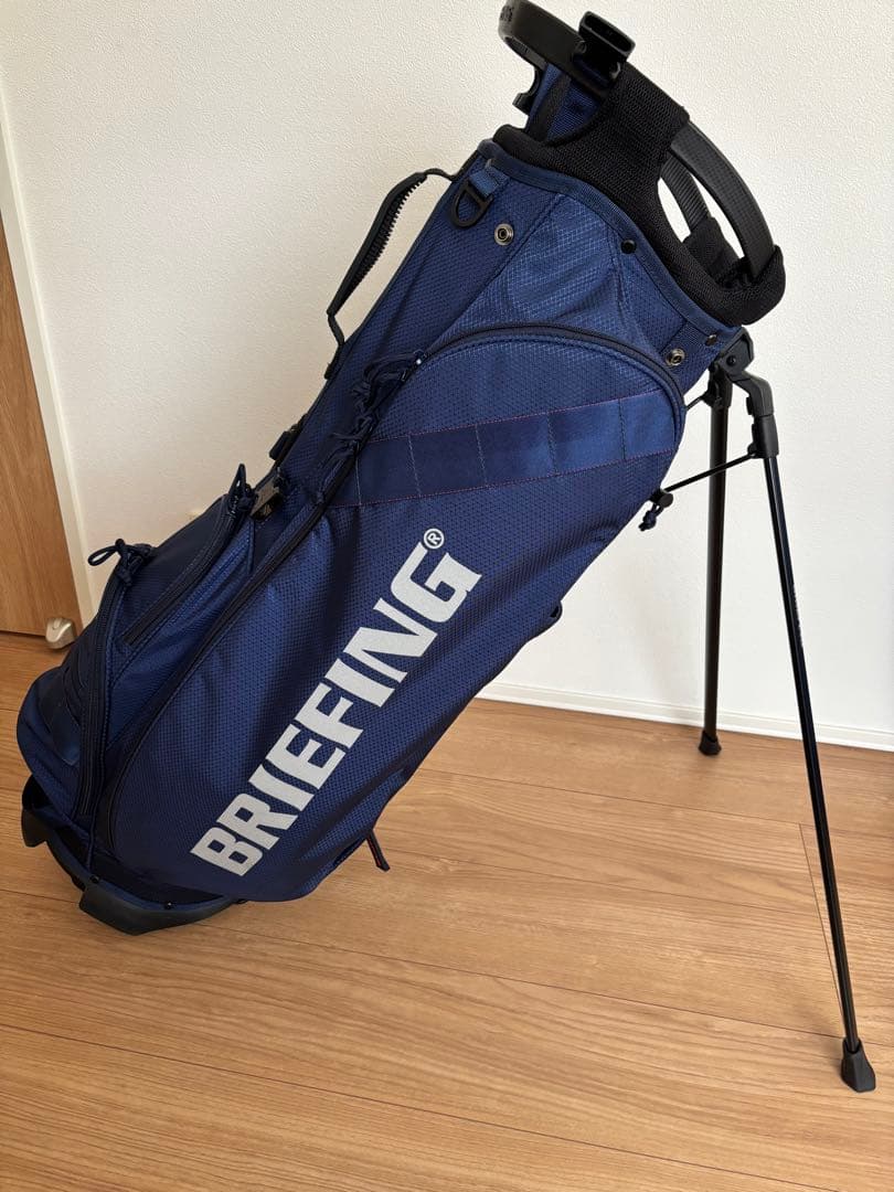 BRIEFINGブリーフィングゴルフ　キャディバッグ CR-7 極美品