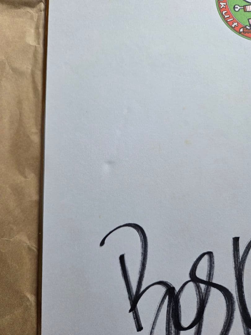 元ヤクルトスワローズ　ボブ・ホーナー　直筆サイン色紙　当時物