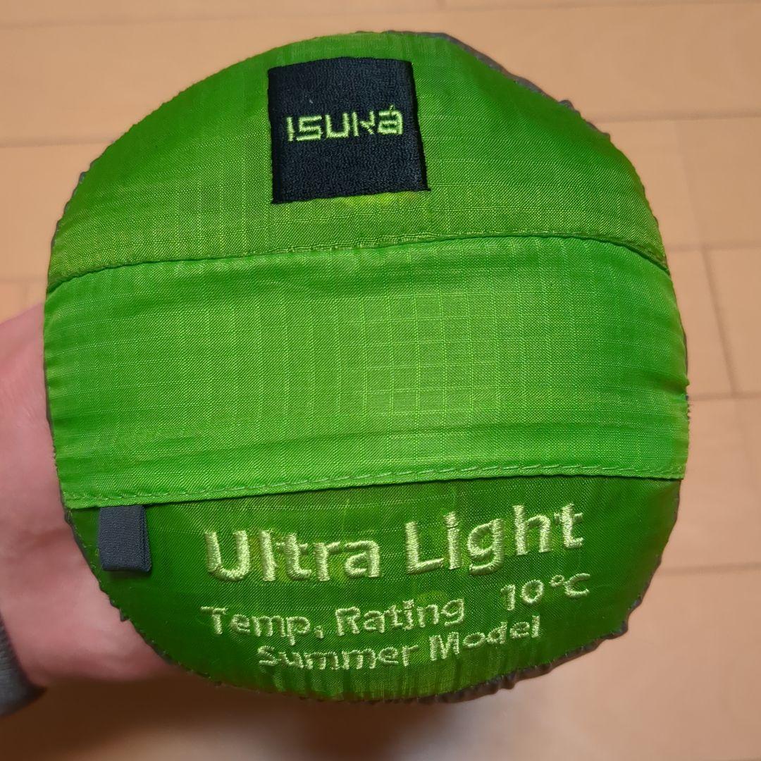 ISUKA Ultra Light 夏用寝袋 10℃