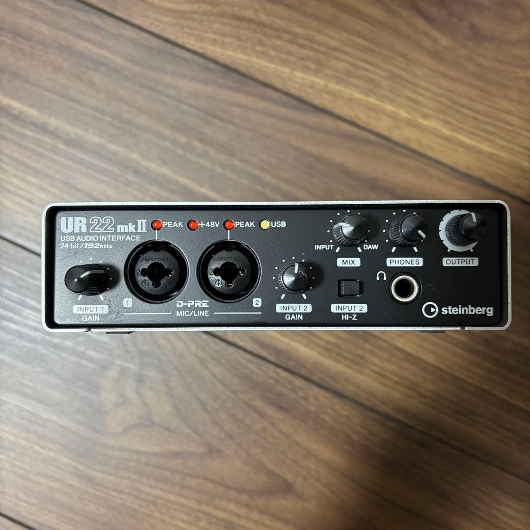 UR22 mkII オーディオインターフェイス