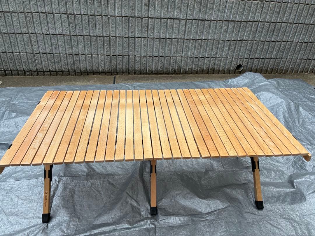 ハイランダー　木製折りたたみテーブル
