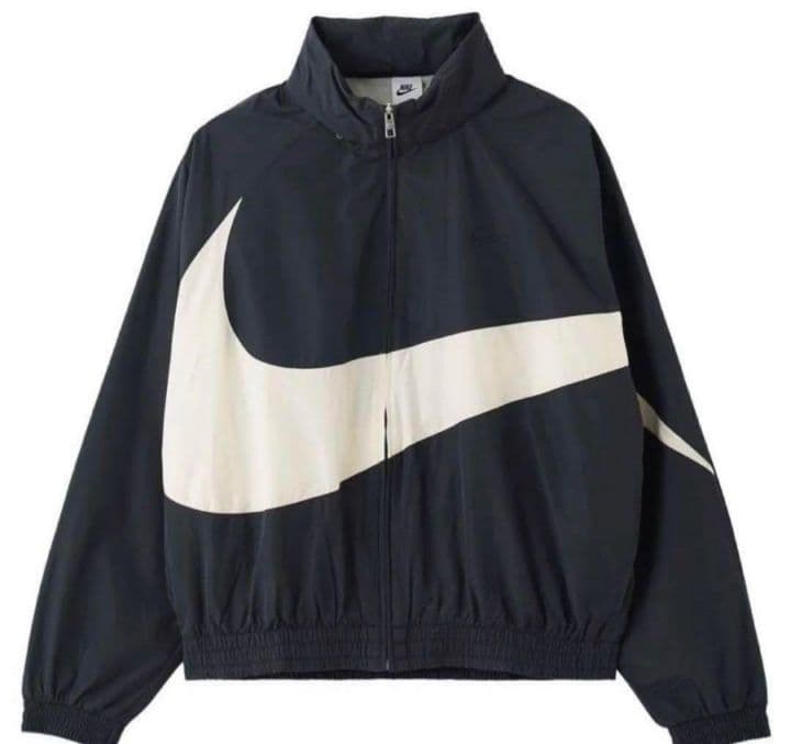 NIKE ウーブン ナイロン ジャケット パンツ 上下 L ビッグスウォッシュ