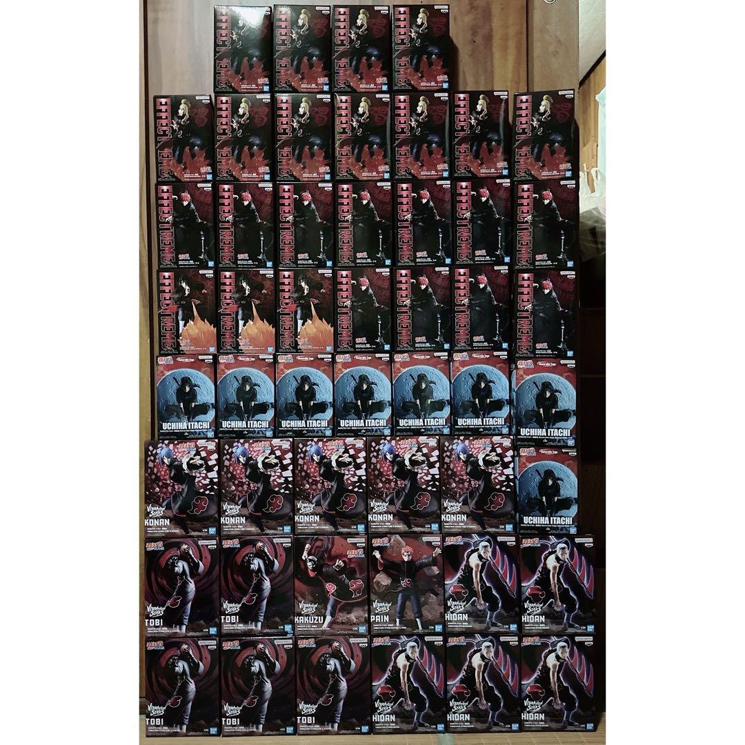新品未開封 NARUTO 暁 フィギュア まとめ売り 50体