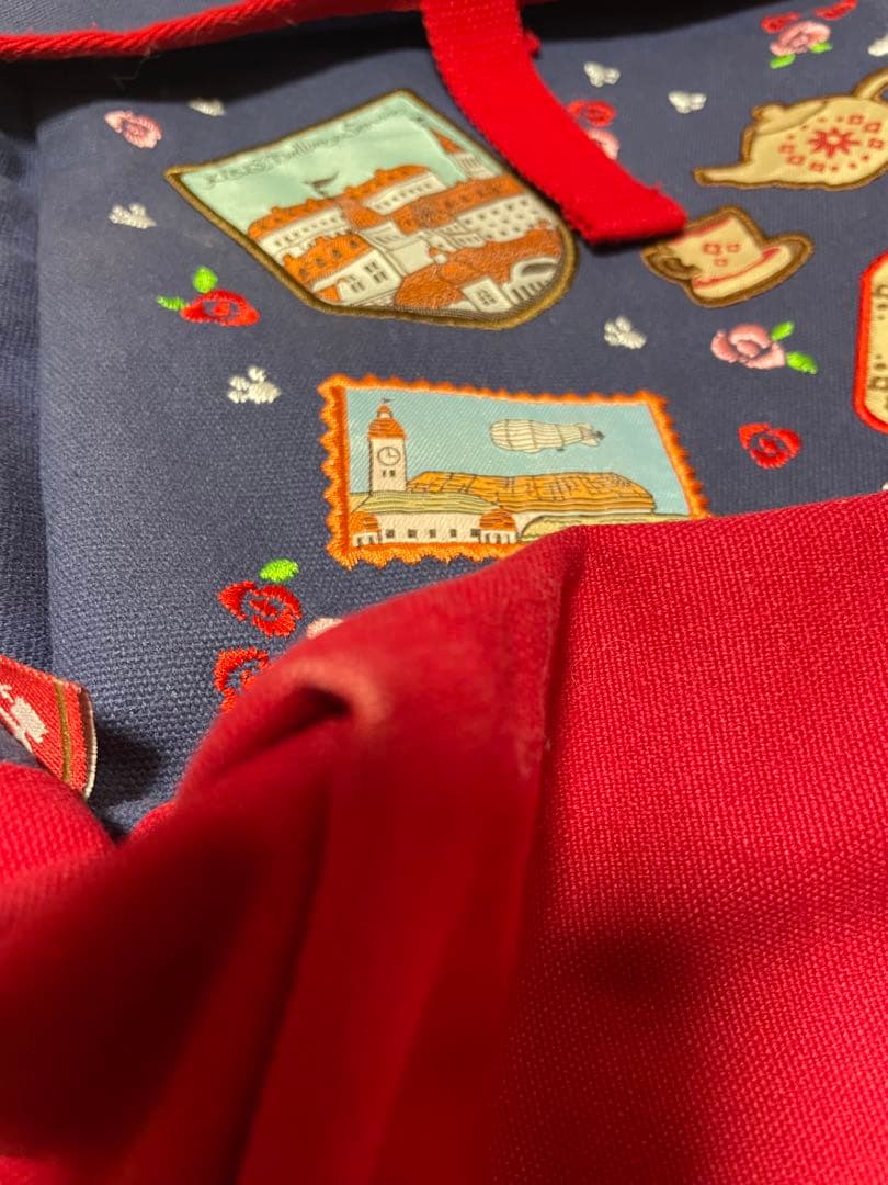 スタジオジブリ　魔女の宅急便　ワッペン　リュック　ジジ