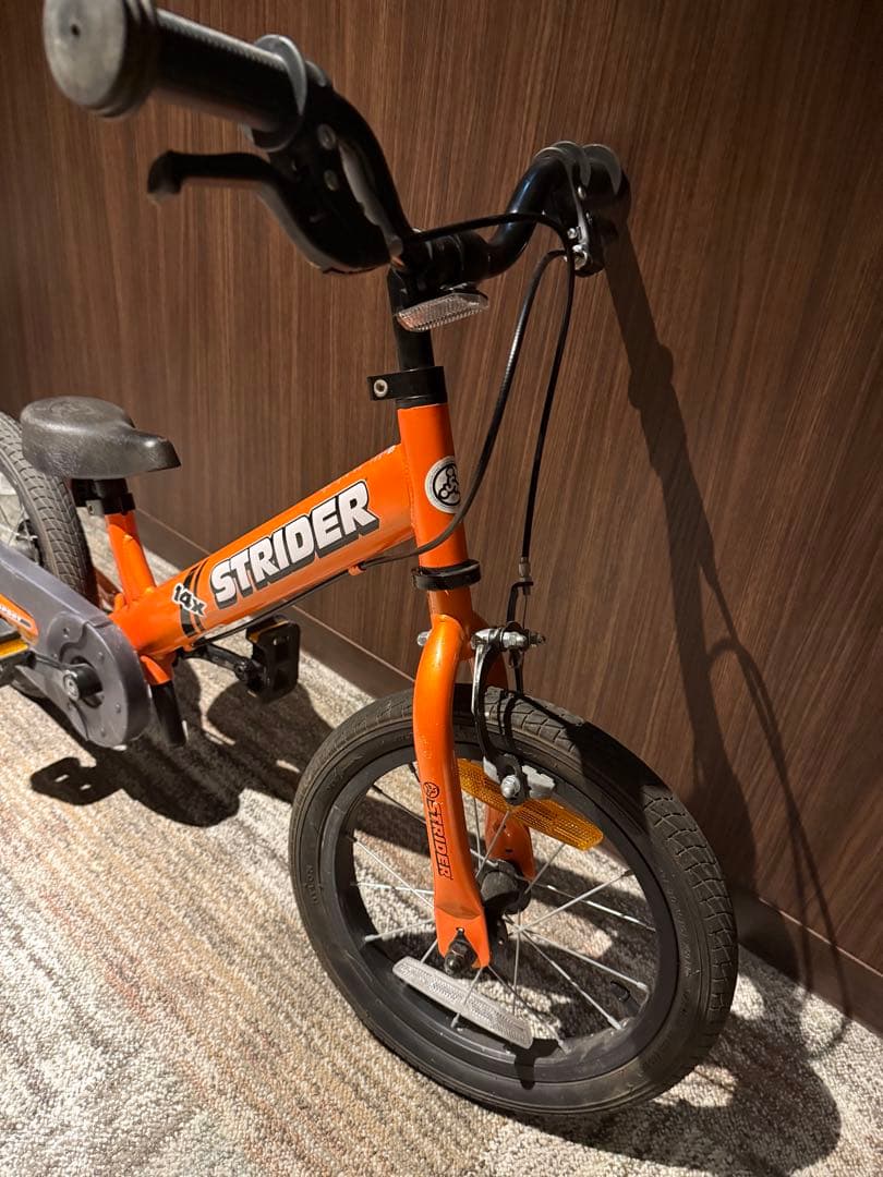 STRIDER 14x 子供用自転車 オレンジ