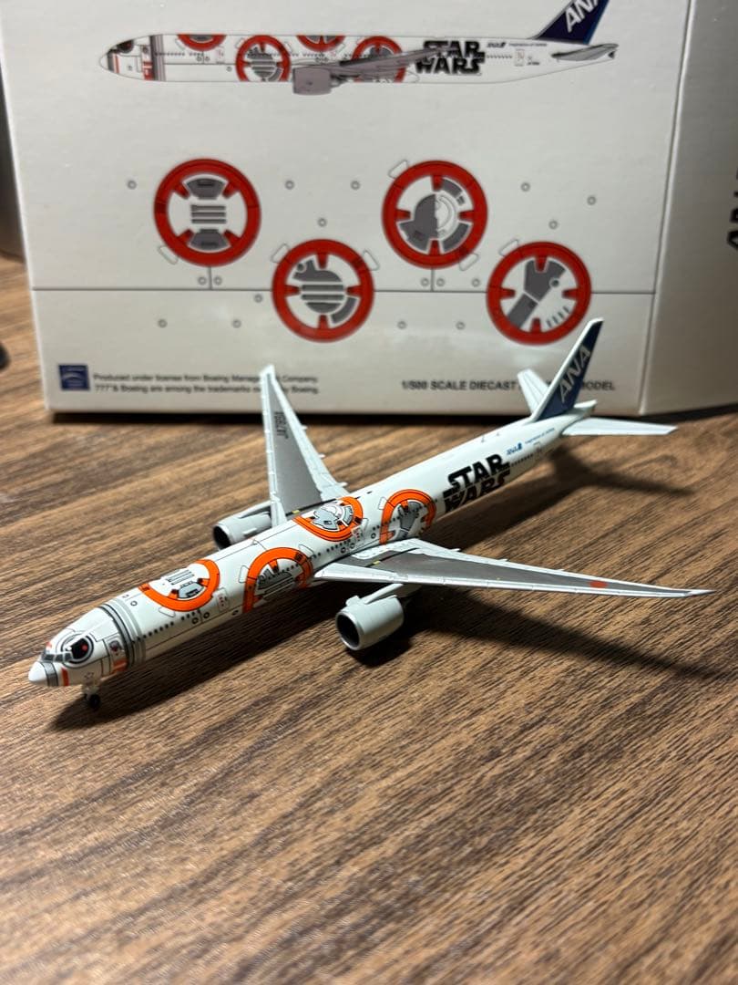 航空機・ヘリコプター BB-8 ANA STAR WARS B777-300ER 1/500