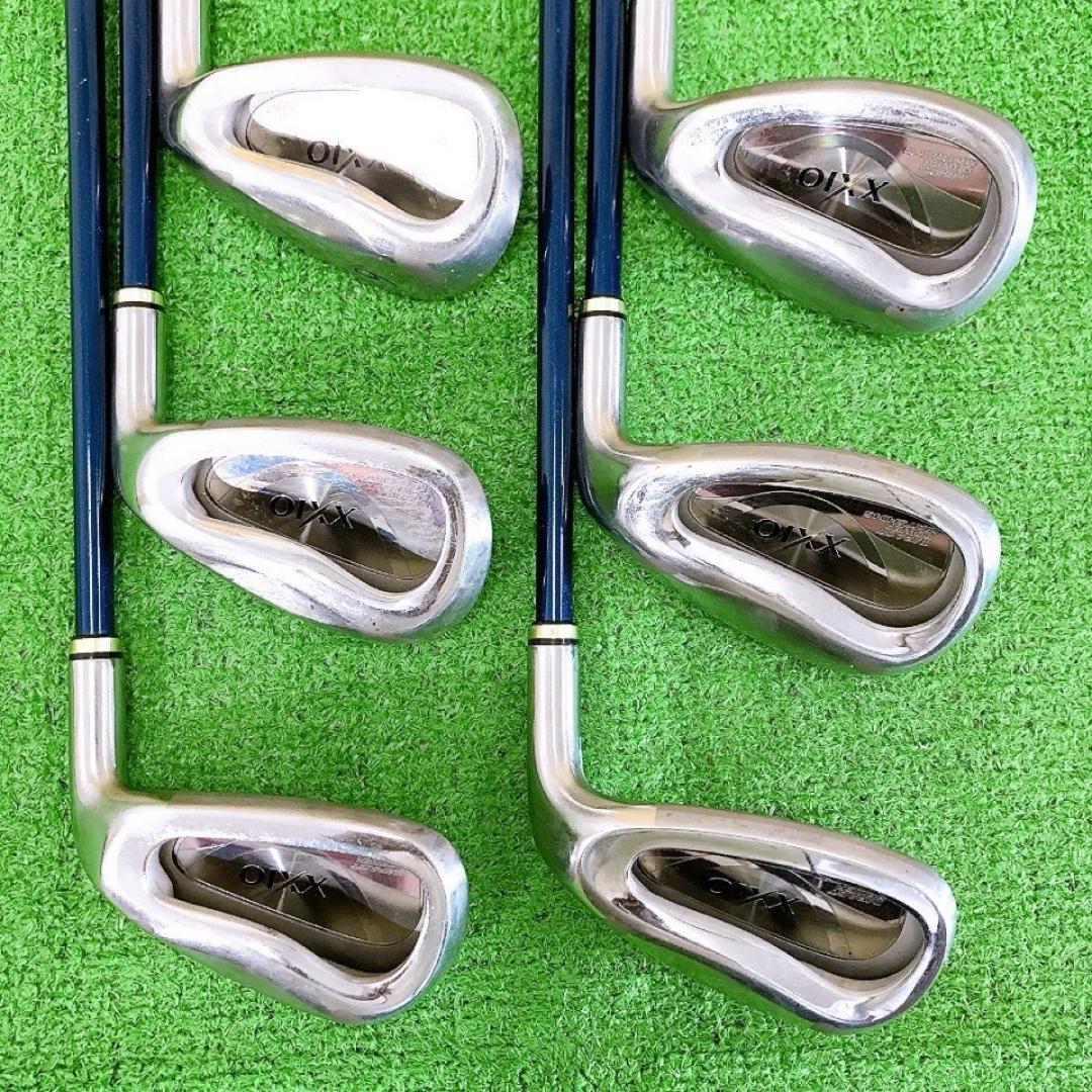 ツ76★ゼクシオ6本レディースアイアンセット MP400L XXIO女性用 純正
