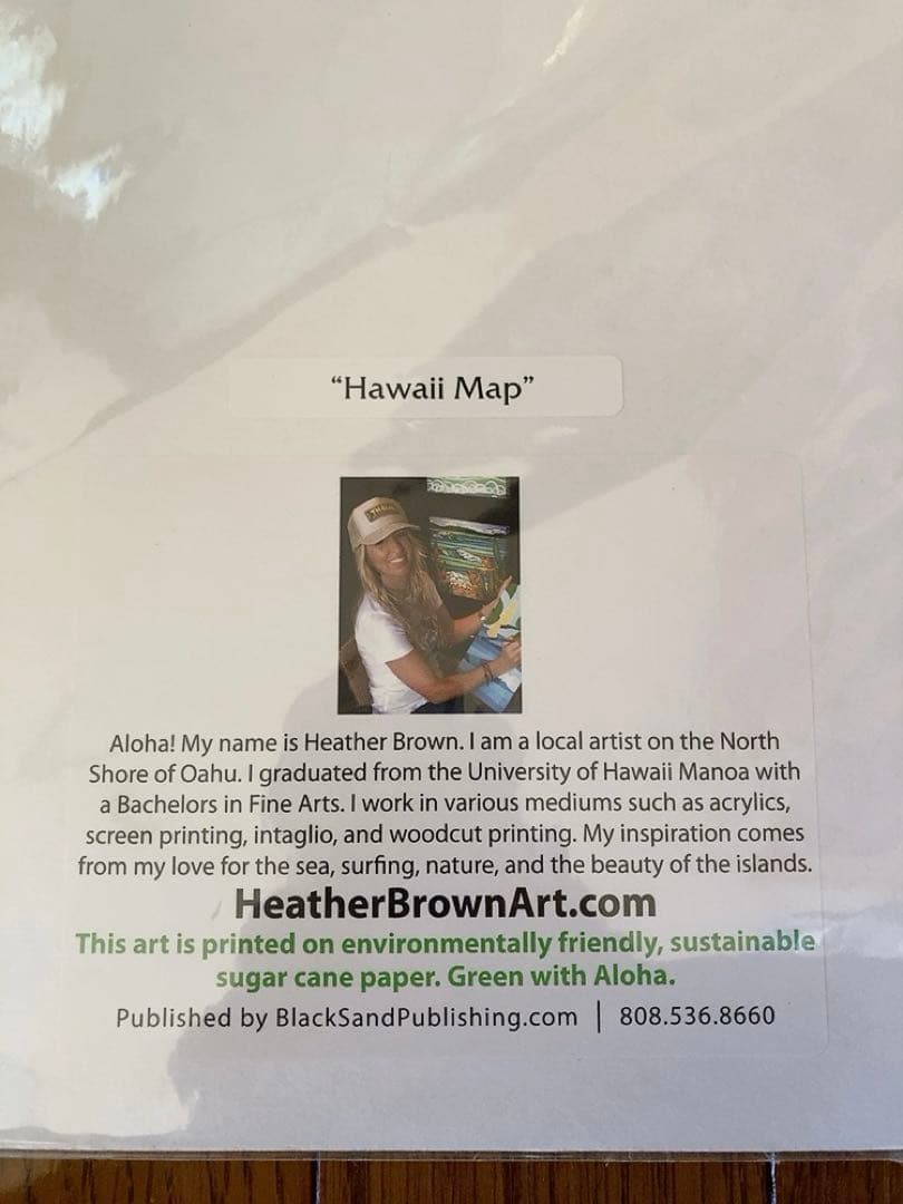 ヘザーブラウン(Heather Brown) アート 直筆サイン付き