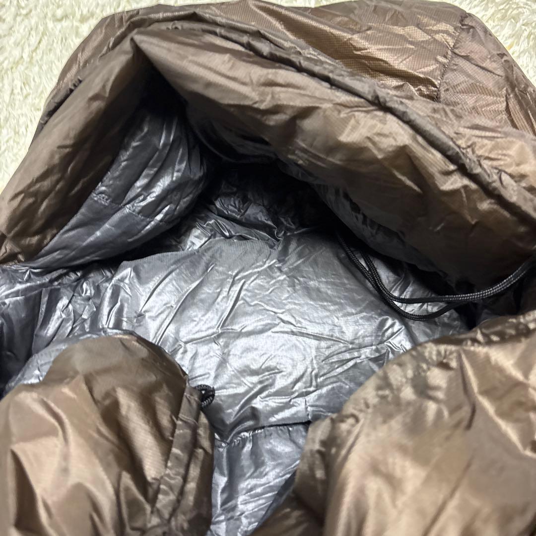 ナンガ オーロラテックスライト900DX レギュラー ブラウン ダウン シュラフ