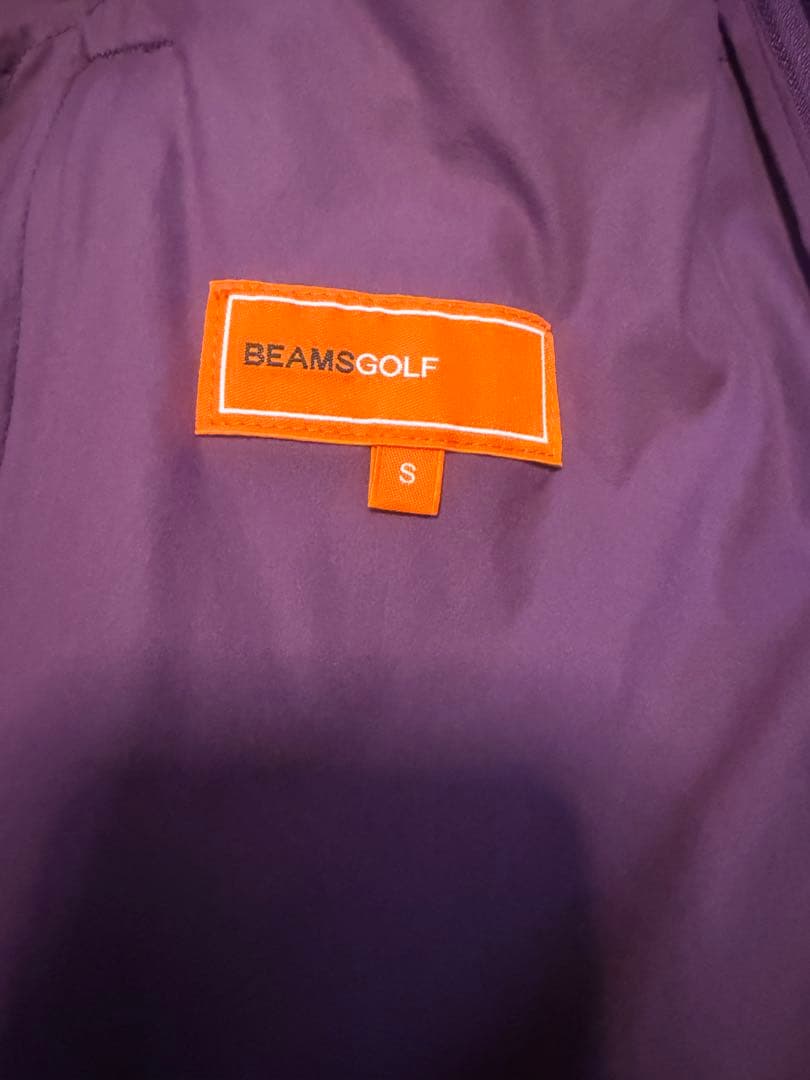 BEAMSGOLF パープル　ジャケット S