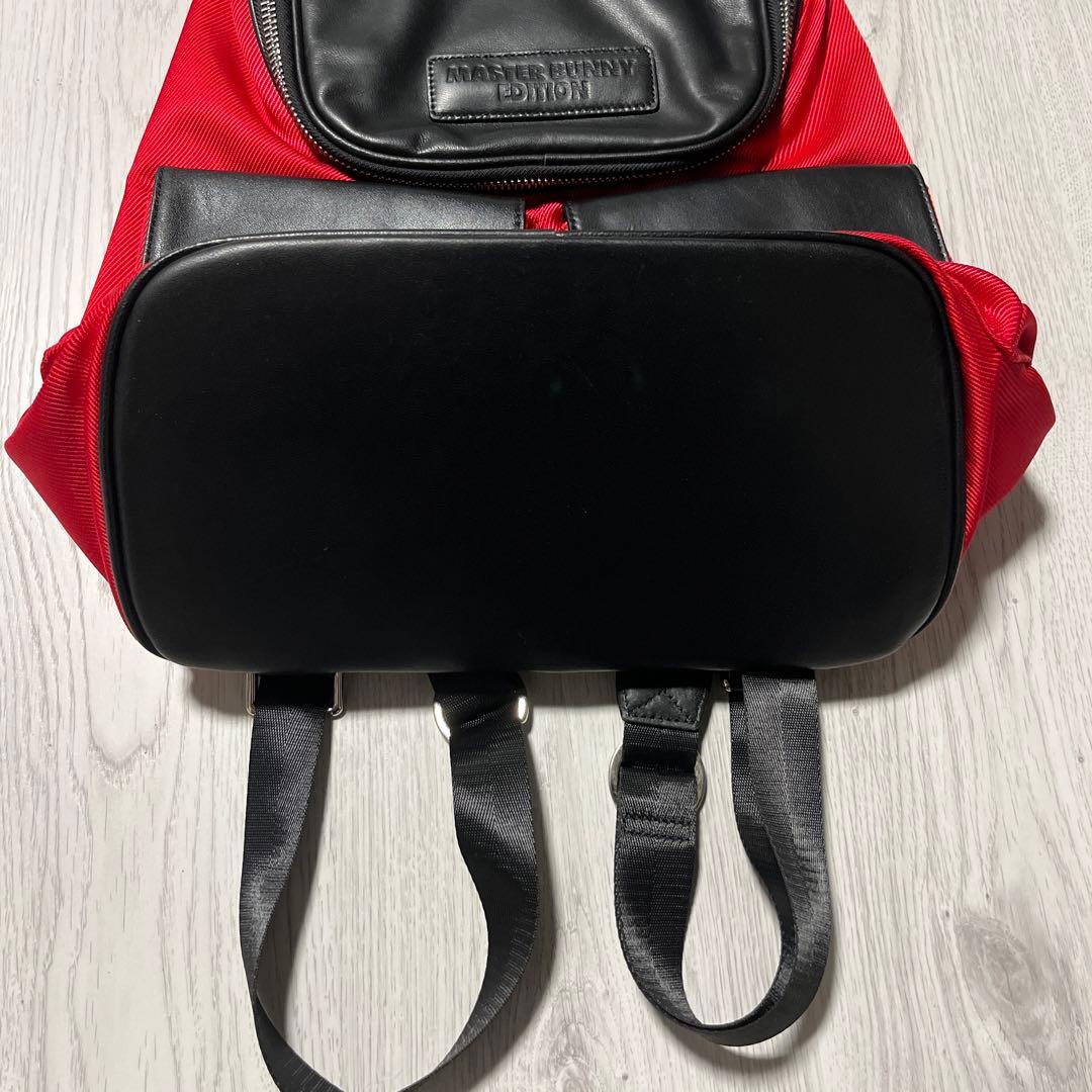 【新品・未使用】マスターバニー　PE&レザーバックパック