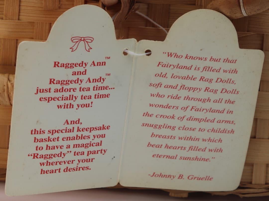 ラガディ・アンとアンディのティーセット 1998年度製品 アプローズ