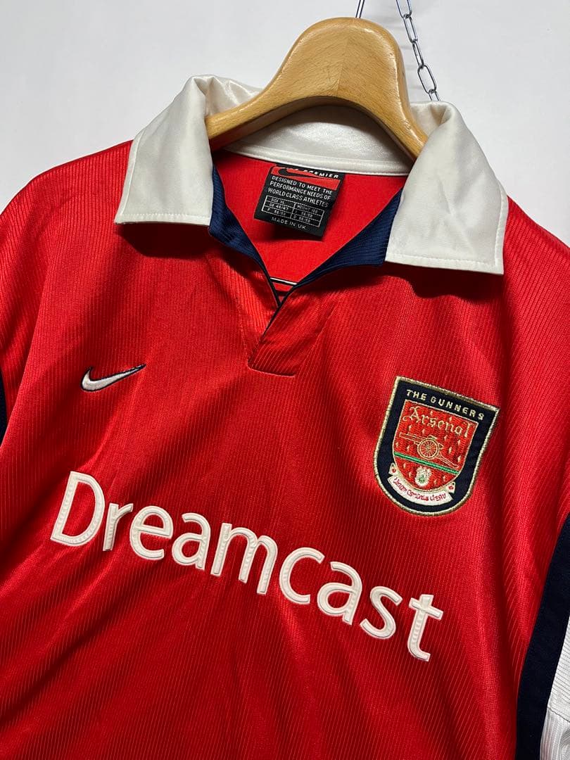 希少 ナイキ 90’s アーセナル ホーム ユニホーム ドリームキャスト XL