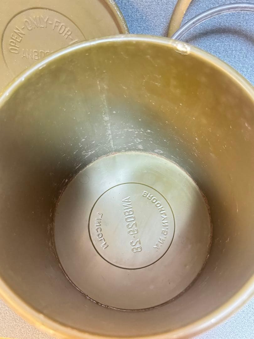 米軍 実物 再利用コンテナ ドラム缶