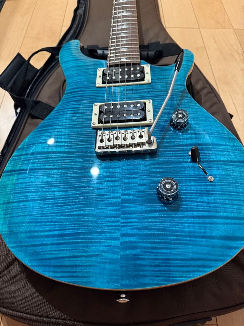 PRS SE Custom24 Blue Matteo Lockingペグ