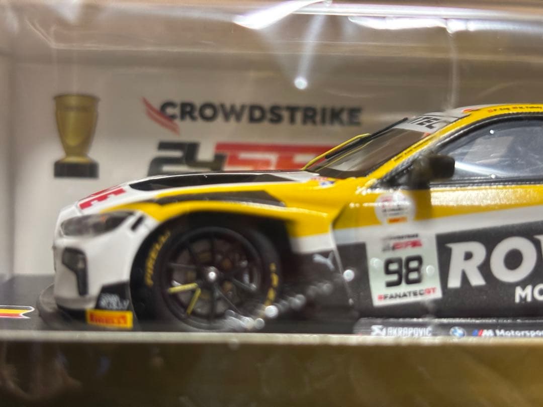 スパーク1/43  M4 GT3 ROWE Racing 2023スパ優勝