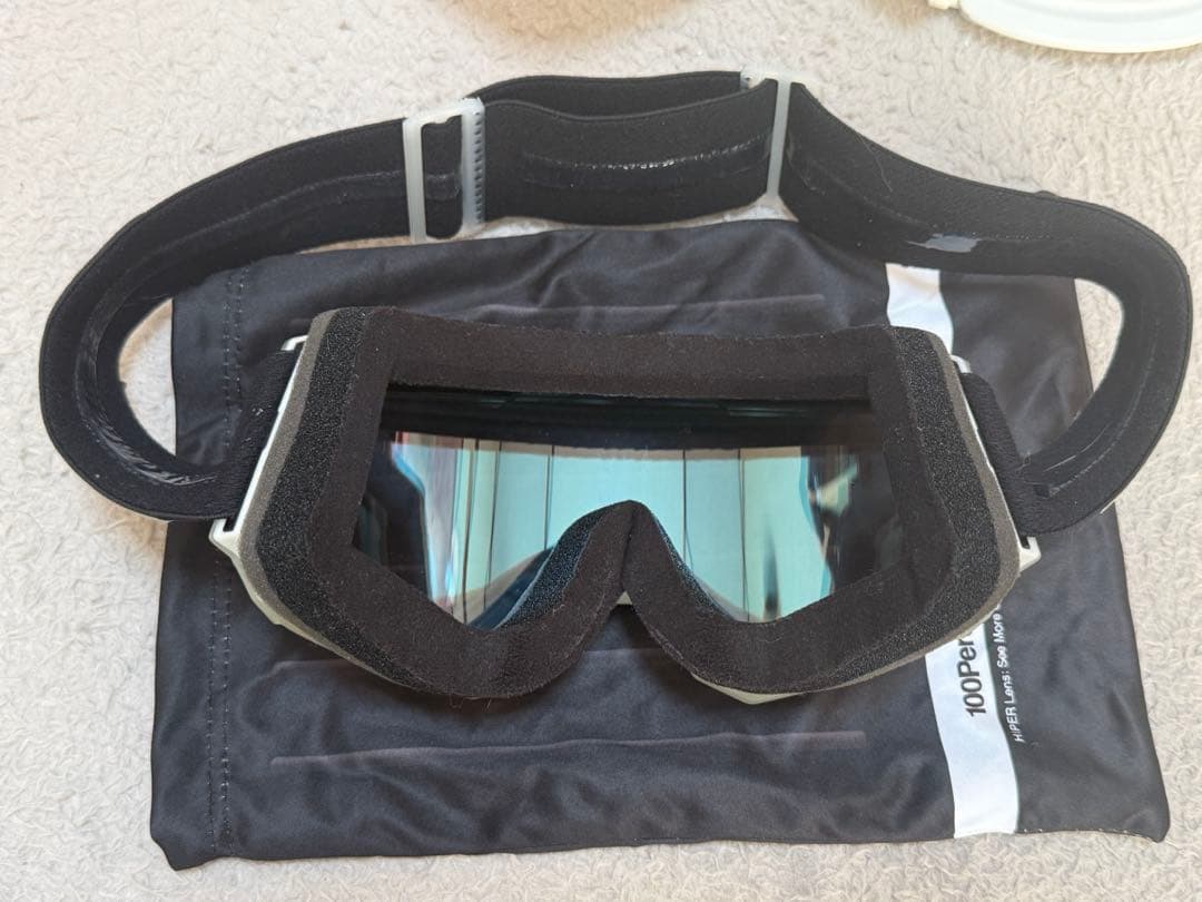 100% The craft ゴーグル シルバー