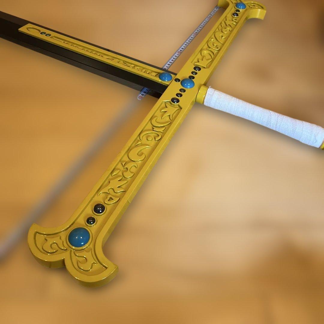 【◇◆ワンピース 鷹の目のミホーク 黒刀夜 コスプレ模倣刀◆◇】