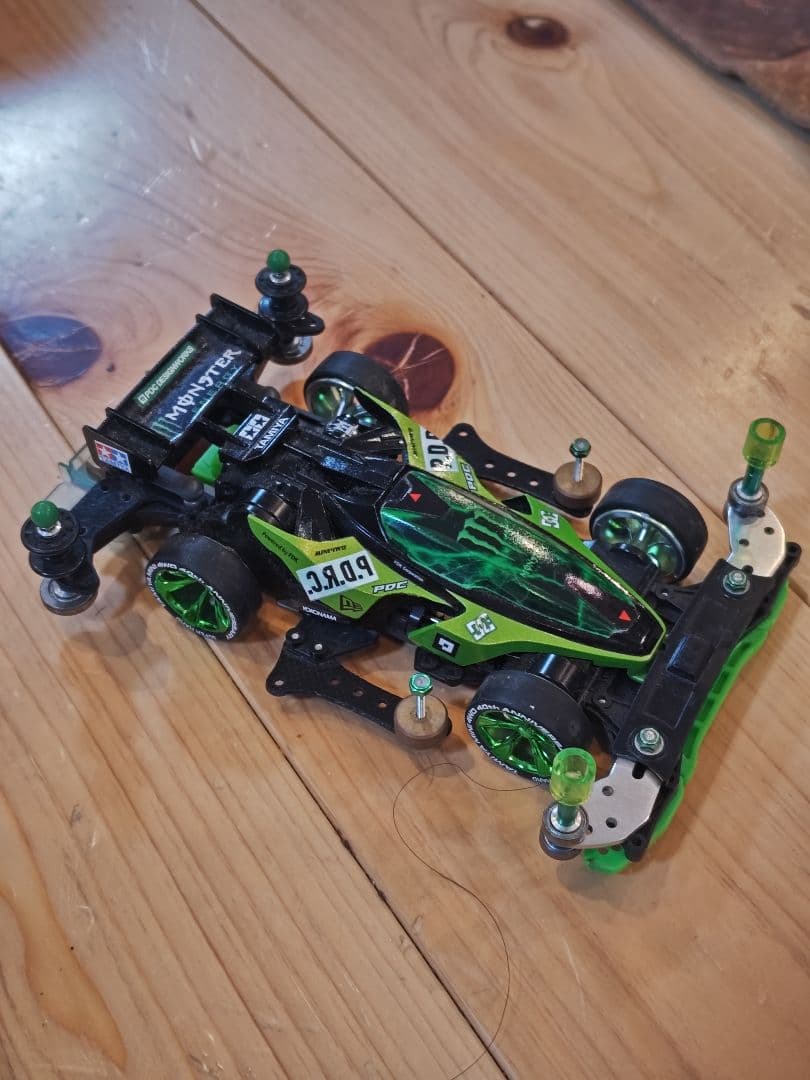 ★最終値下げミニ四駆完成品　レイスピアー　B-MAX仕様MONSTER　カスタム