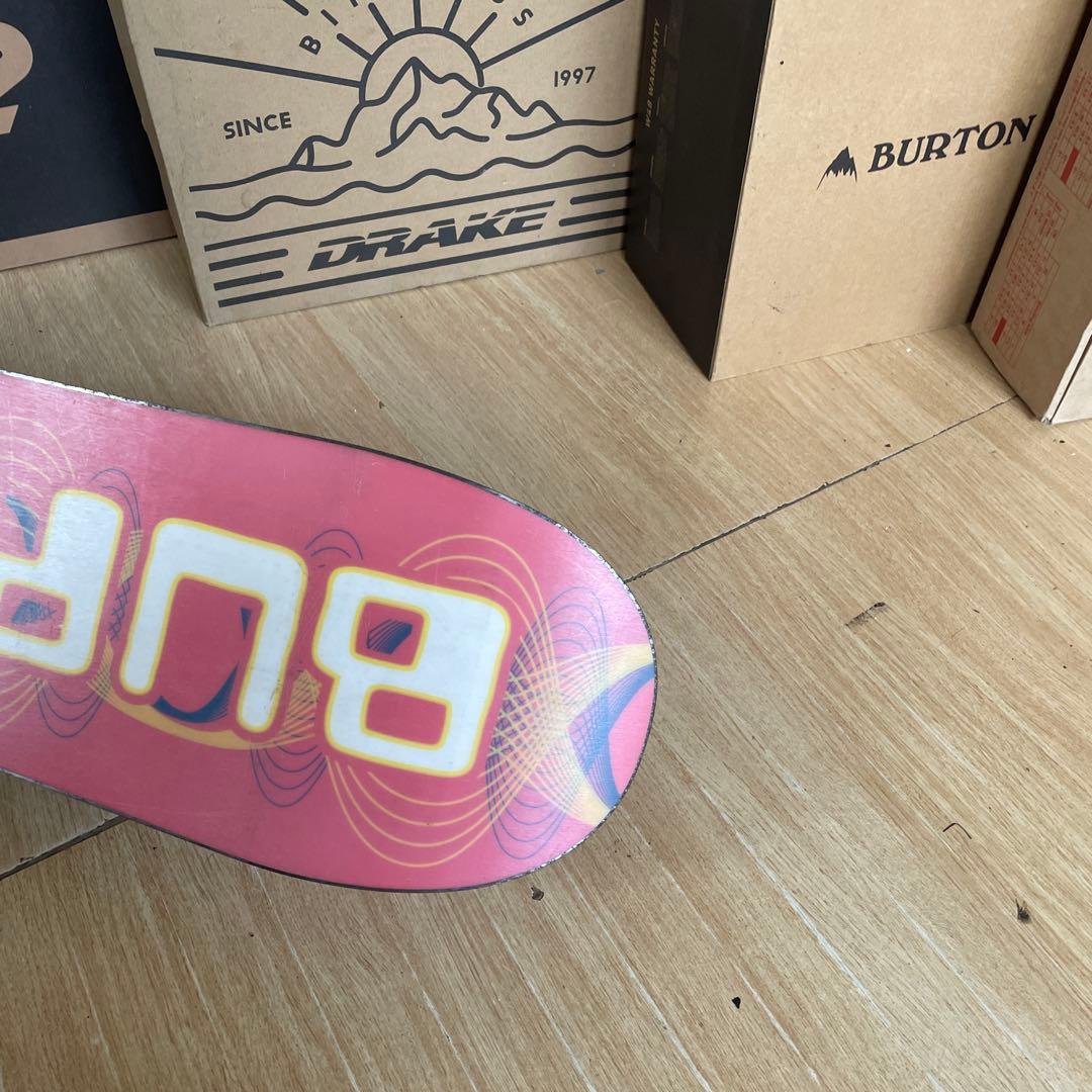 BURTON　キッズスノーボードセット　95cm　バートン　バイン付3点セット