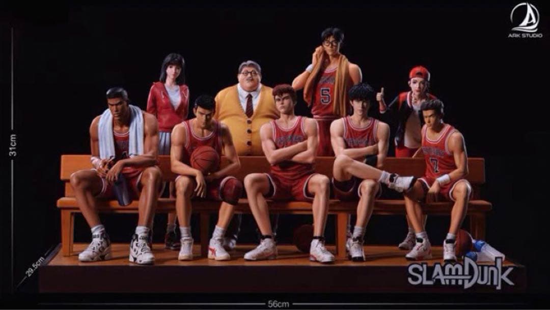 SLAM DUNK スラムダンク フィギュア ガレージキット 9体