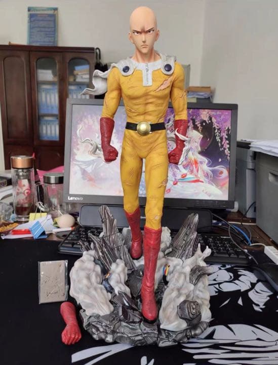 ワンパンマン  ハゲマント  1/4 ガレージキット ガレキ スタチュー⑤