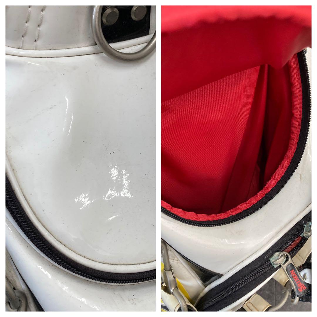 ケンケン様希少　スリクソン ガオモンスター キャディバッグ エナメル シャーク