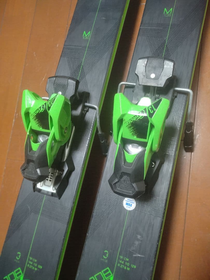 【総額16万円！】状態良好☆ HEADファットスキー板　191cm　送料無料！