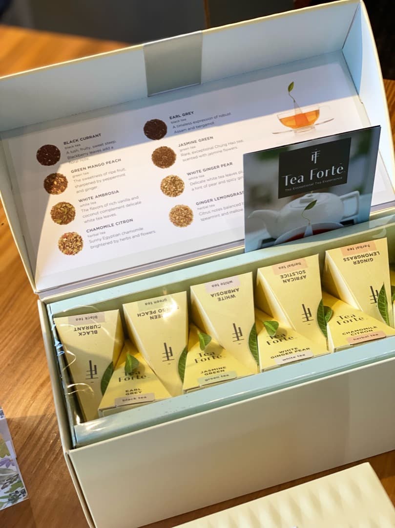 Tea Forte 紅茶 ティーフォルテ ティーテイスティングダブル ２０個