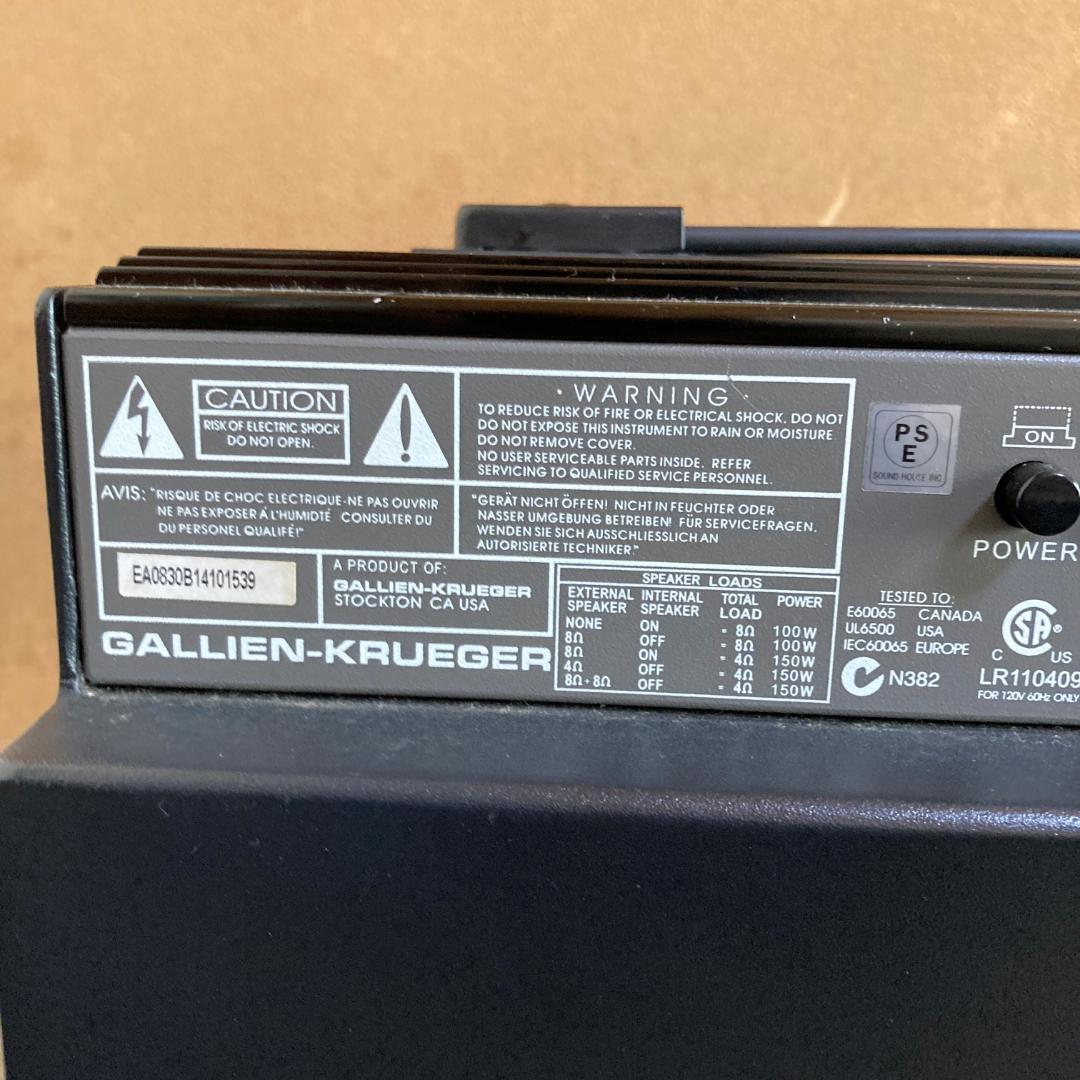 GK GALLIEN-KRUEGER MB 150 ベースアンプ