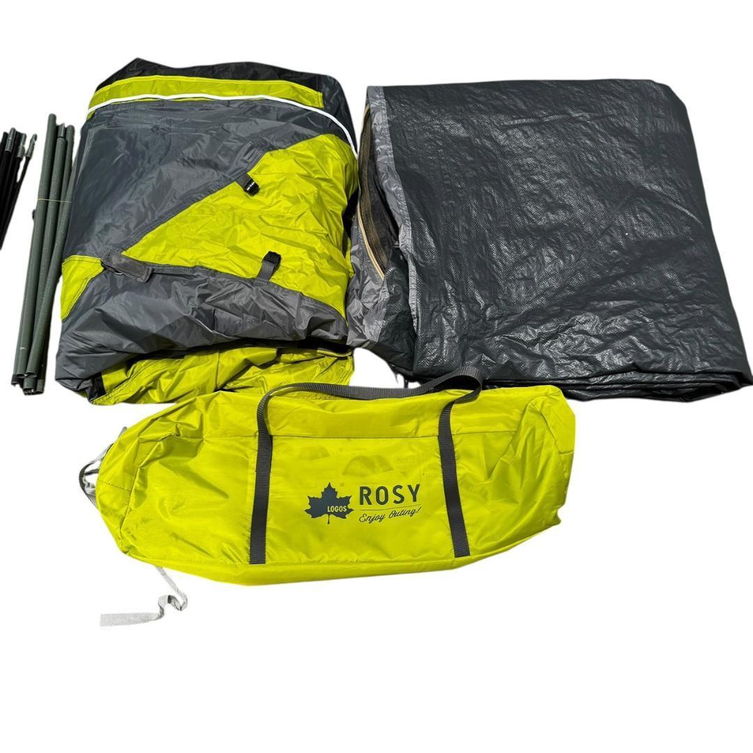 【ほほ未使用】LOGOS ROSY DOUBLE XL-BJテント アウトドア