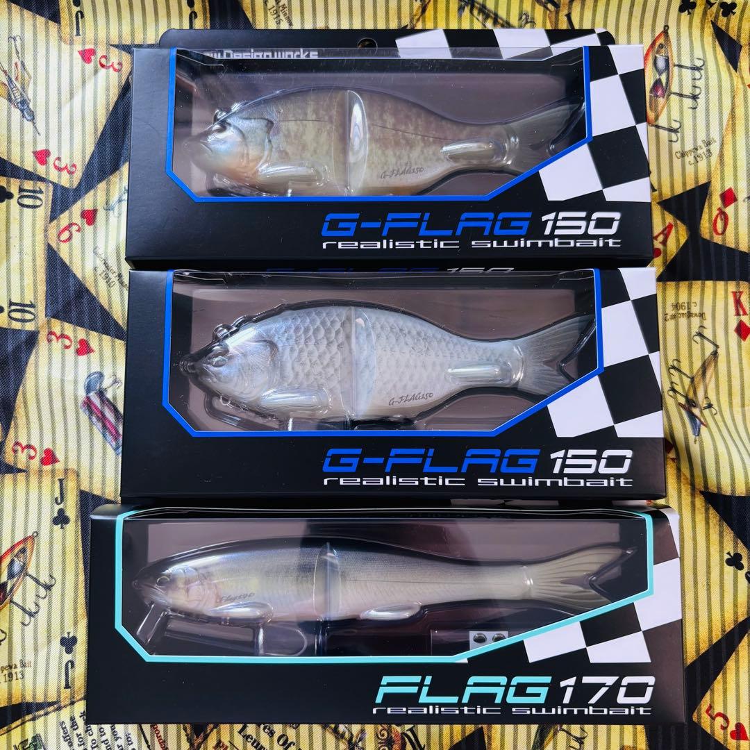 growdesignworks FLAG170 G-FLAG150 計3ヶ