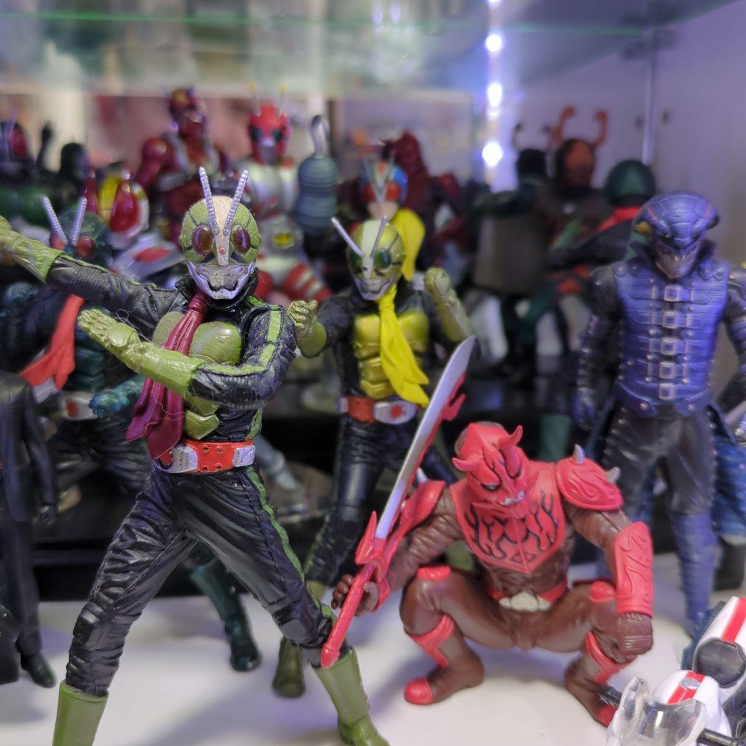 仮面ライダー と色々フィギュアセット