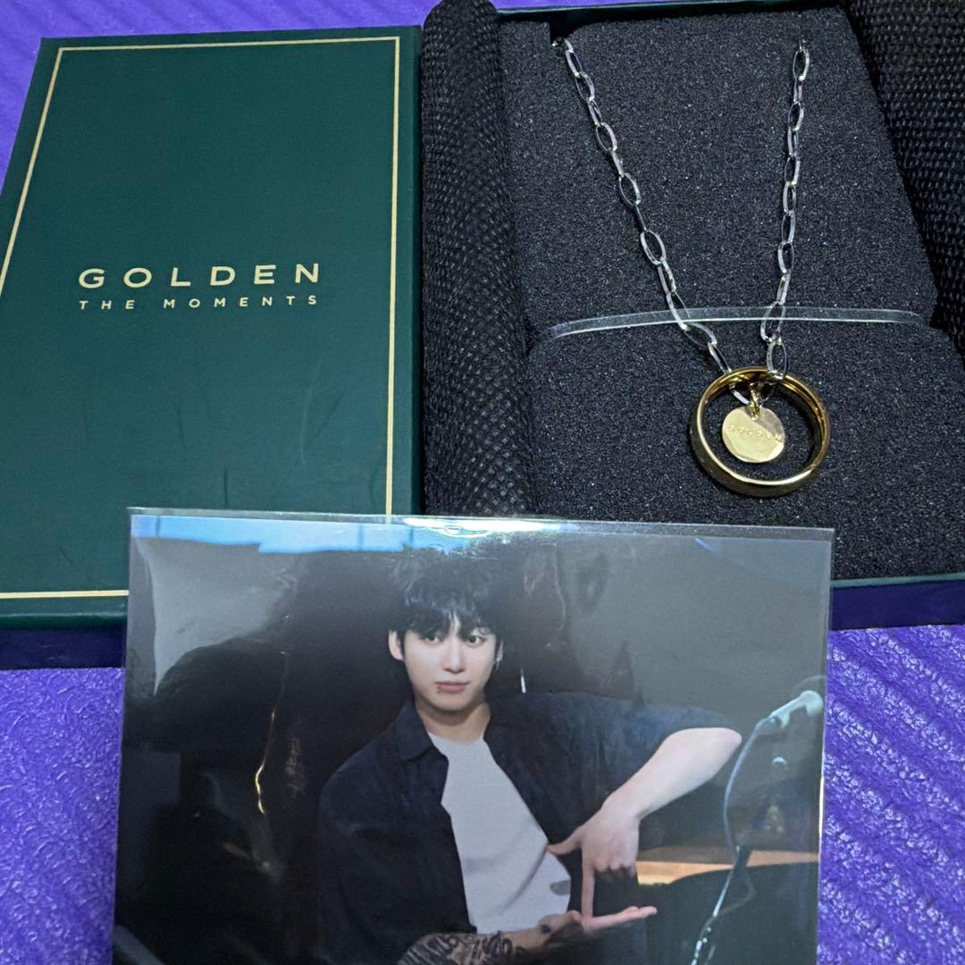BTS GOLDEN JUNGKOOK ジョングク展示会 ネックレス