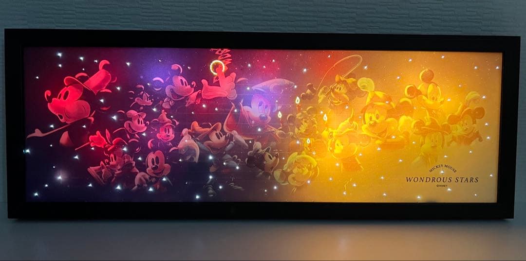 WONDROUS STARS ミッキーLEDアートボード