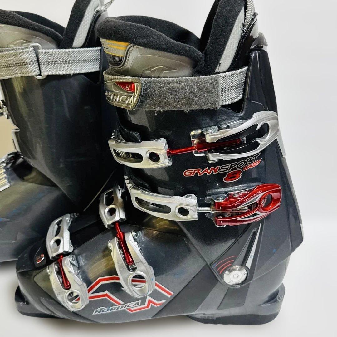 26cm Nordica Gran Sport 8 グレー スキーブーツ初心者