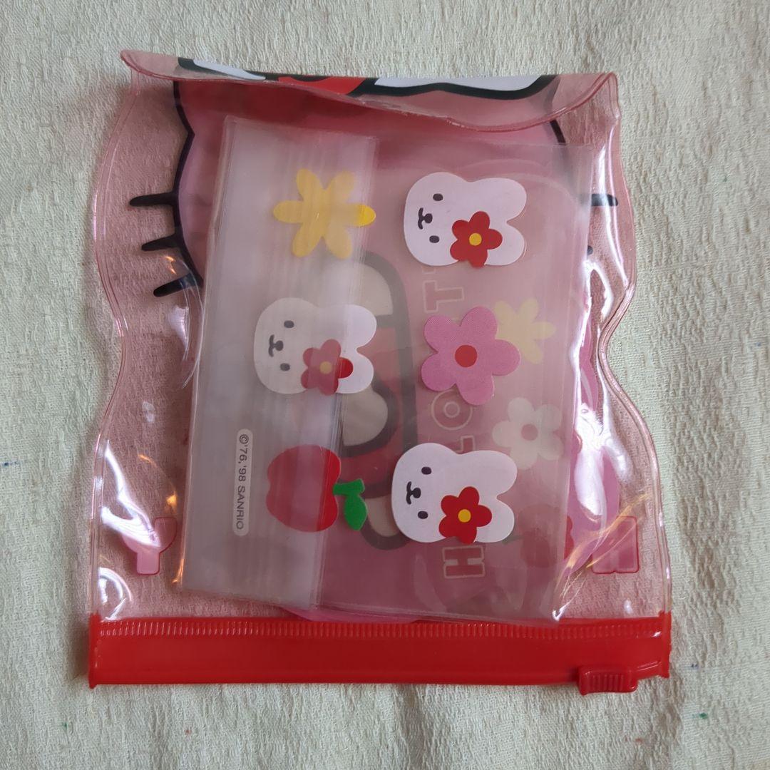 キティちゃんグッズセット　ガムホルダー＆メモ　ペン　ミニレター　レア　1998年